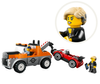 LEGO 60435 Tow Truck and Sports Car Repair with Lego man with cochlear implant and audio processor