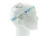 Bandeau EasyFlex pour appareils auditifs et/ou processeurs audio - dinosaures