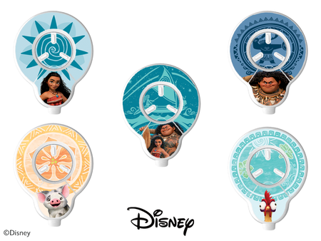 Adhesivo decorativo / skin para bobinas para procesador de audio Cochlear Nucleus 7 / 8 - Disney Vaiana