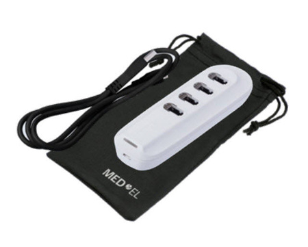 Charger for rechargeable batteries (RCB) for MED-EL Sonnet 1 / Sonnet 2 / Sonnet 3 processor