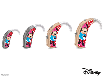 Adhesivo decorativo / skin universal para audífonos - Disney Mickey - Minnie