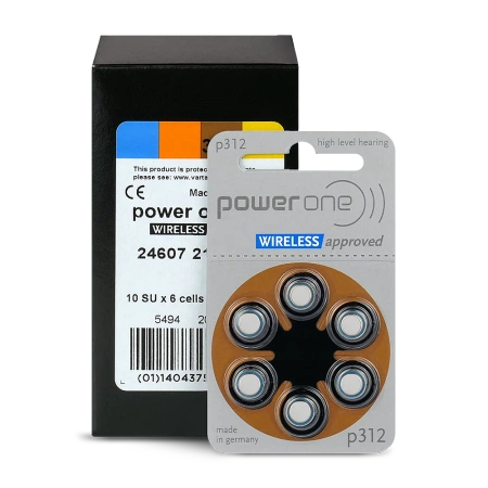 Pilas VARTA Power One 312 - caja (60 uds)