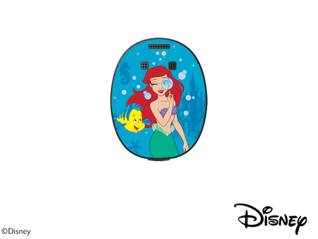 Adhesivo decorativo / skin para procesador de audio MED-EL Rondo 3 - Disney La Sirenita - Ariel