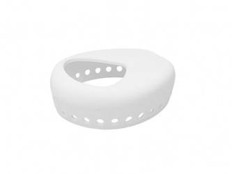 Housse de protection en silicone pour processeur Cochlear Kanso 2 / 3 - blanc