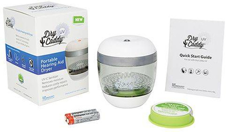 Déshumidificateur portable Dry Caddy UV avec lampe UV-C désinfectant