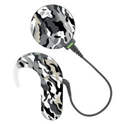 Skins / stickers for audio processor MED-EL Sonnet 1 / 2 - camuflage