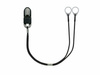 Clip-on hooks for processors / hearing aids - black