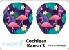 Skins für Cochlear Kanso 3 - Flamingo