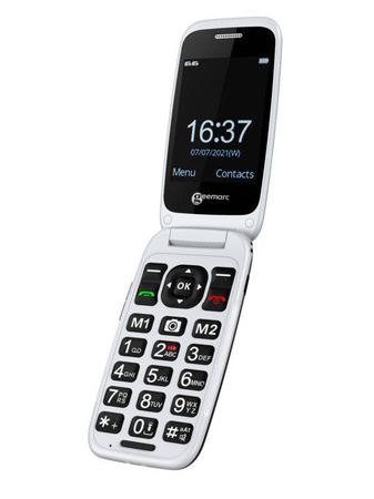 Mobile phone with a flap for a senior / hearing impaired Geemarc CL8700 (foldable)