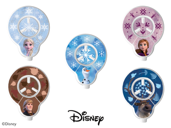 Adhesivo decorativo / skin para bobinas para procesador de audio Cochlear Nucleus 7 / 8 - Disney Frozen