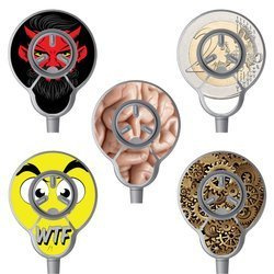 Skins für Cochlear Nucleus 7 / 8 Spule - Set 2