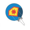Couvercle d'antenne original MED-EL DL de la série Design Covers - super-héro