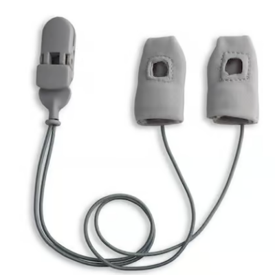 Ear Gear BAHA - corded covers for two BAHA processors (Baha Divino, Intenso, Baha 4, 5, 6 , Oticon Ponto)