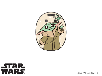 Adhesivo decorativo / skin para procesador de audio MED-EL Rondo 3 - Lucasfilm Star Wars - Grogu