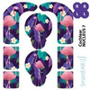 Adhesivo decorativo / skin para procesador de audio Cochlear Nucleus 7 - flamenco
