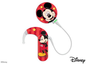 Adhesivo decorativo / skin para procesador de audio MED-EL Sonnet 3 - Disney Mickey - Mickey