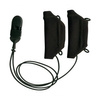 Ear Gear Cochlear Eyeglasses - corded covers for two processors with eyeglasses mount