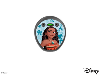 Skins / stickers for Cochlear Kanso 2 audio processor - Disney Vaiana / Moana