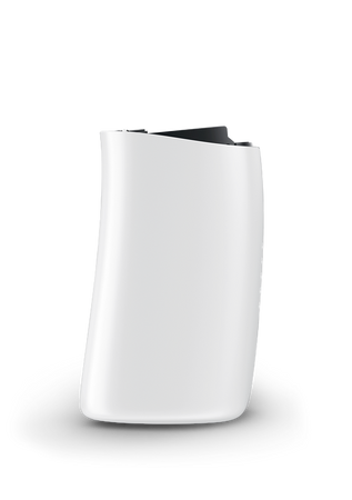 Compartiment de batterie Zn-Air pour processeur Oticon Medical Neuro 2 - blanc pur (C098)