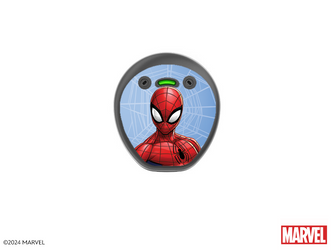 Skins / stickers for Cochlear Kanso 2 audio processor - Marvel Spider-Man