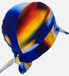 Nammu swimming cap - sunrise with visor