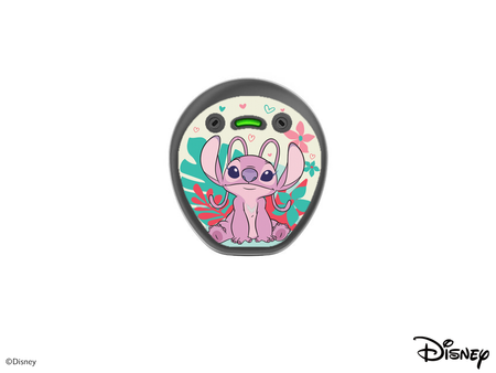 Skins / stickers for Cochlear Kanso 2 audio processor - Disney Lilo&Stitch - Angel