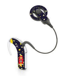 Adhesivo decorativo / skin para procesador de audio Cochlear Nucleus 5 - cohete