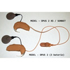 Ear Gear Cochlear - corded covers for two processors