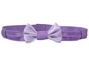 Bandeau EasyFlex GIRL pour appareils auditifs et/ou processeurs audio - nœud violet
