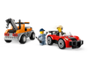 LEGO 60435 Tow Truck and Sports Car Repair with Lego man with cochlear implant and audio processor