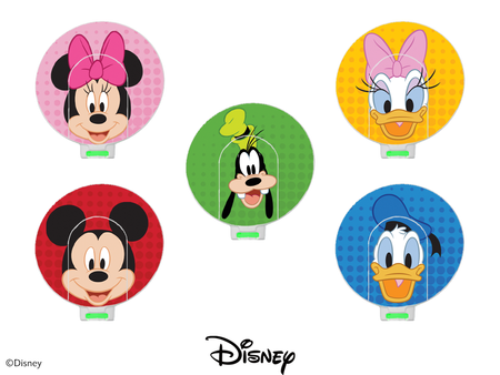 Coil skins for MED-EL processor (for DL coil) - Disney Mickey & Friends