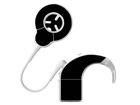 Adhesivo decorativo / skin para procesador de audio Cochlear Nucleus 8 - negro