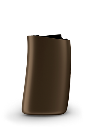 Compartiment de batterie Zn-Air pour processeur Oticon Medical Neuro 2 - marron châtaigne (C093)