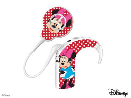 Adhesivo decorativo / skin para procesador de audio Cochlear Nucleus 7 - Disney Mickey - Minnie
