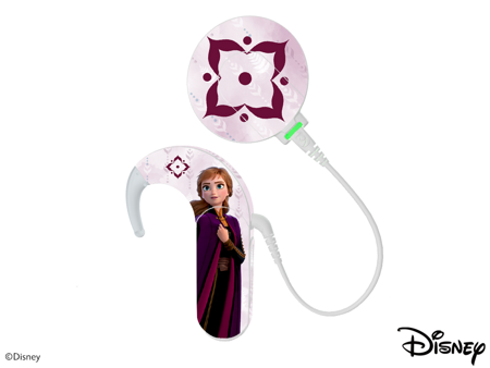 Adhesivo decorativo / skin para procesador de audio MED-EL Sonnet 1 / 2 - Disney Frozen - Anna