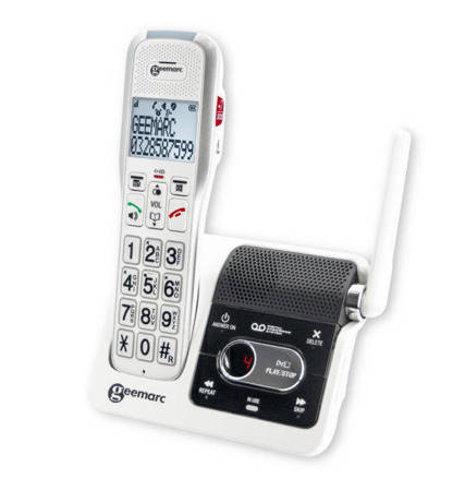 Cordless landline telephone for the hearing impaired Geemarc AmpliDect595 U.L.E