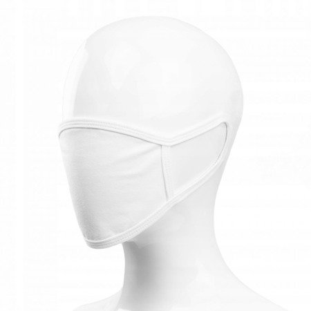 Protective face mask smartear - white