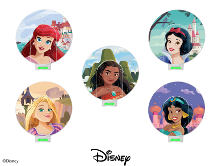 Skins for MED-EL DL coil - Disney Princesas