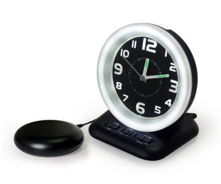 WAKE’N’SHAKE VINTAGE Alarm Clock Black