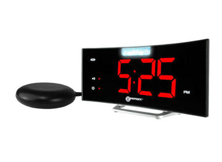 Wake’n’Shake Curve Alarm Clock